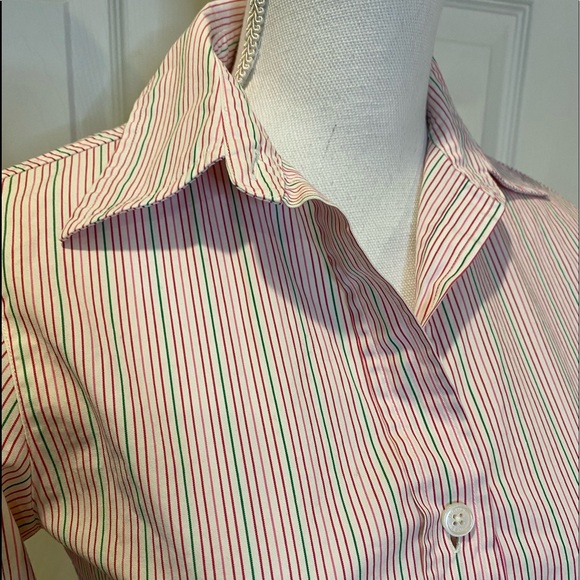 Michael Michael Kors multi color button up top 4 - Picture 3 of 4